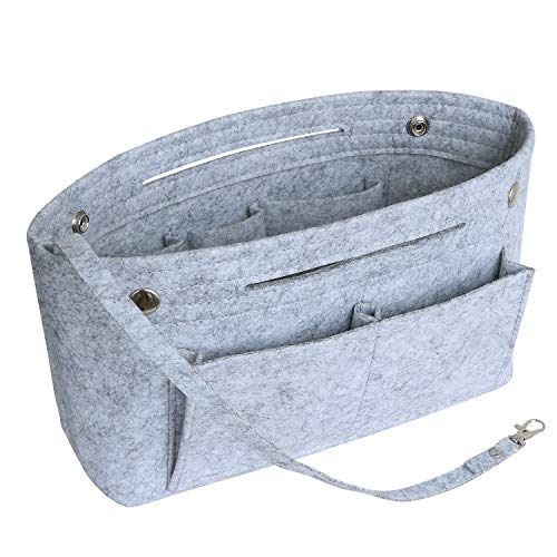 HyFanStr Feltro Organizer Da Borsa Donna, Bag In Bag Di Peso Leggero Organizzatore Borsa Donna