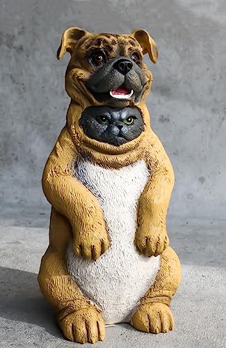 Figura Gato disfrazado de perro 5" Ebros Gift miniatura 2
