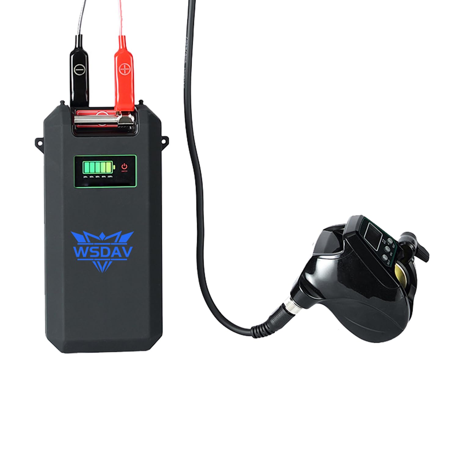 Batería para Carrete de Pesca eléctrico de 14,4 V y 6800 mAh, y de 14,8 V y 7500 mAh a 20000 mAh para carretes de Pesca eléctricos y de mar, con Cargador.,14.8v 20000mah