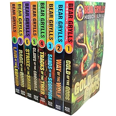 Bear Grylls Mission Survival Collection 8 Books Set