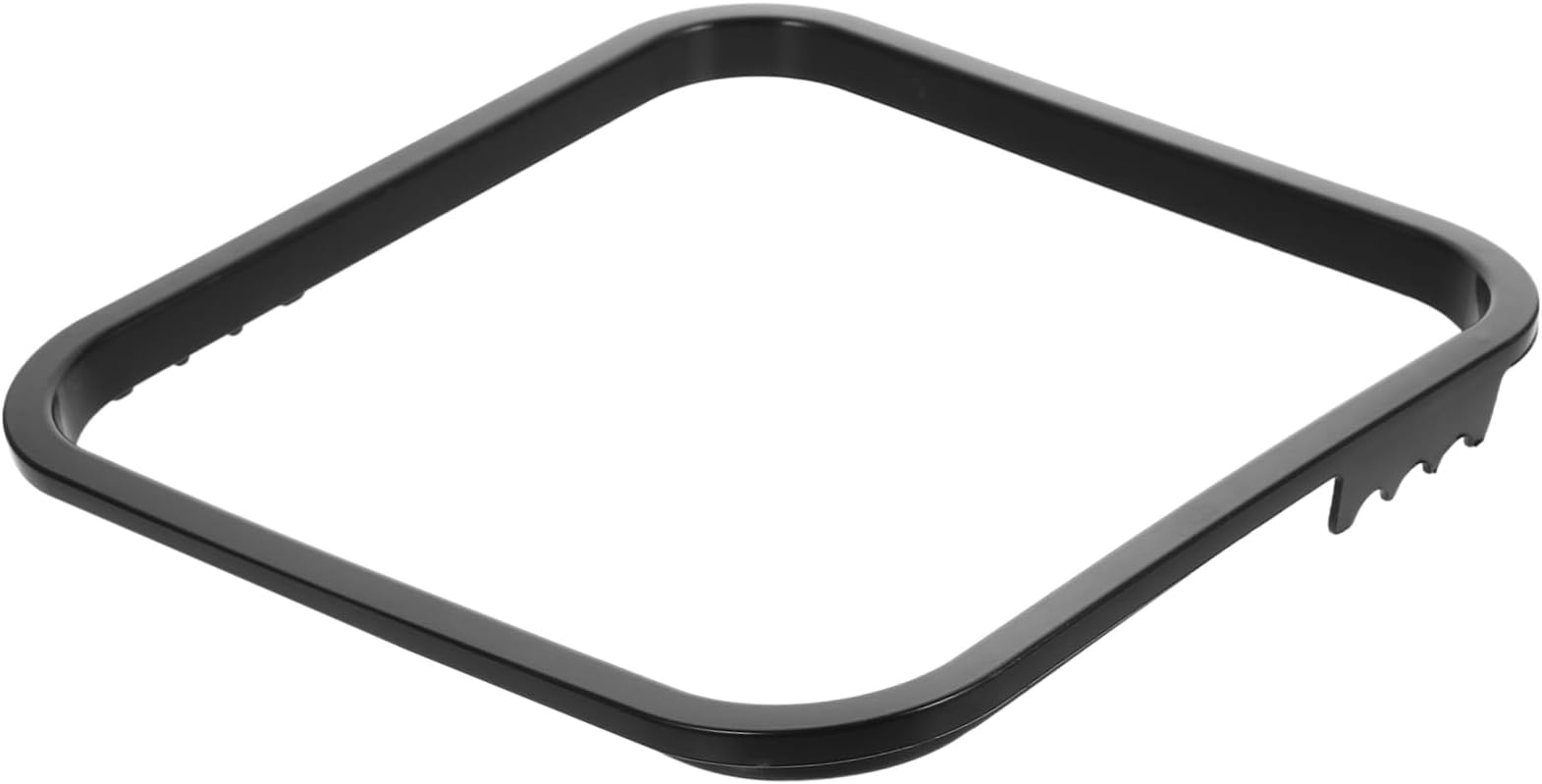 Luxshiny Trash Can Press Ring for Square Trash Cans Smooth Surface Easy Installation Fit for Kitchen Office Garbage Bins Stylish Design