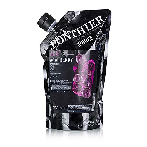 Püree- Acai, 100% Frucht, ungezuckert, Ponthier, 1 kg