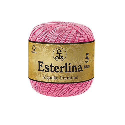 Linha para crochê premium Esterlina 5