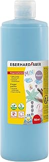 Eberhard Faber 578948 - Pintura de dedos EFA Colour, azul pastel, 750 ml, de secado rápido y lavable