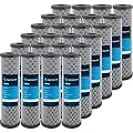 SpiroPure SP-C8 10x2.5 1 Micron Dual Purpose Sediment and Carbon Water Filter Cartridge C8 155220-43 (Case of 24)
