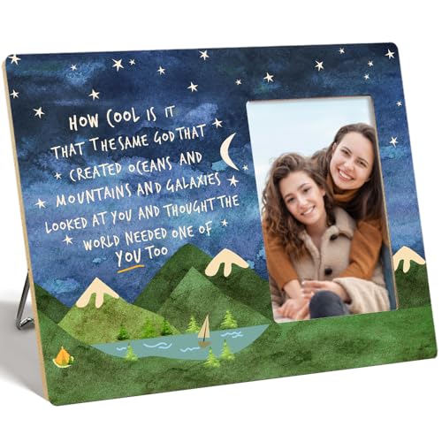 OTINGQD Family Picture Frame,DNA Doesn't Make A Family Love Does Photo Frame,Gift for Dad Mom Son Daughter,Adoption Gifts Z325