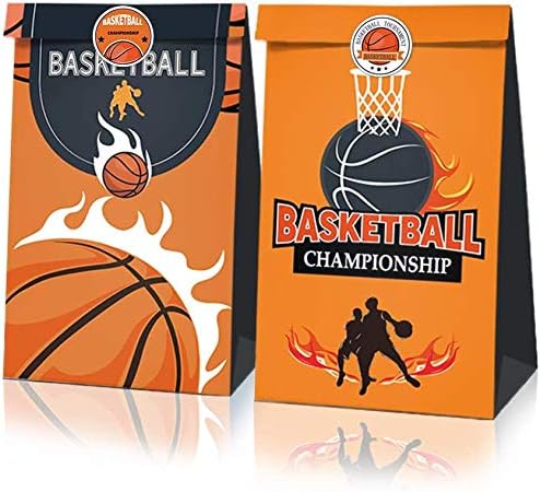 Basketball bag,Slam Dunk Party Supplies,NBA Birthday Theme,Girls,Boys,Kids,Home,Classroom,Baby Shower