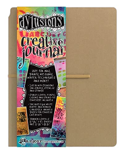 Ranger Dyan Reaveley's Dylusions Creative Journal, Kraft 11.75'X9'