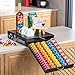 FlagShip for Nespresso Pod Holder Coffee Pod Drawer for Vertuo Pod Organizer Graffiti Style Large Capacity Fits All Size Vertuo Pods