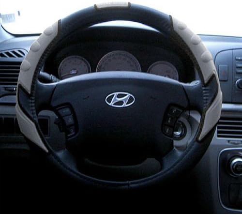 Silicone Steering Wheel Handle Cover 370mm Season1 For Universal Vehicle (Gray)