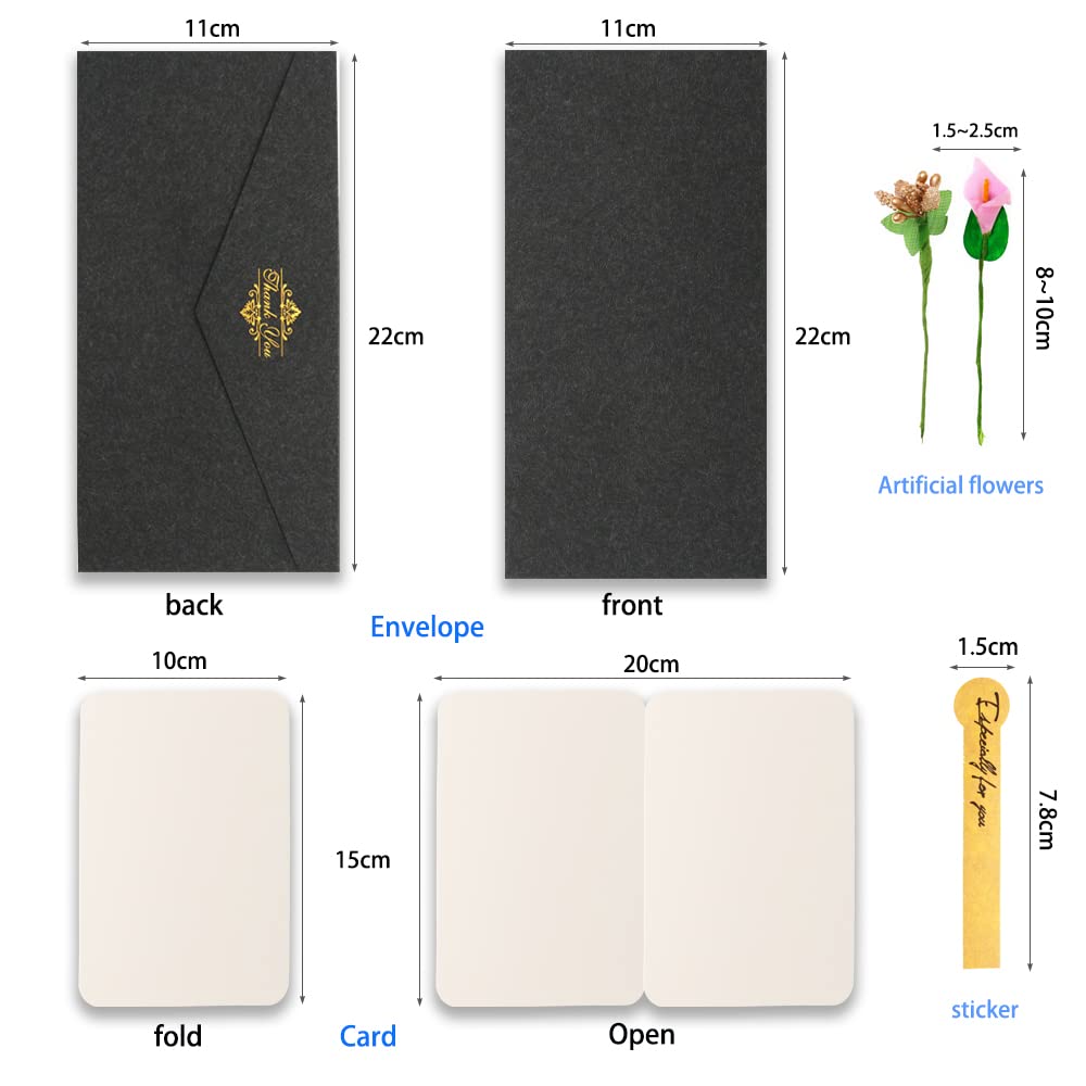 10 Buste Kraft Vintage Con Nastro - Per Inviti, Matrimoni E Biglietti Regalo, Colore Rosso - Foto 4