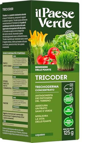 Il Paese Verde TRICODER da 125g. Trichoderma ad elevata concentrazione. Inoculo di funghi micorrizici.