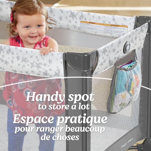 Graco Pack 'n Play Playard, Foldable Baby Playpen, Oakley