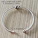 Handmade Sterling Silver Knot Cuff Bracelet, Minimalist Rustic Simple Tied Silver Wire, Adjustable 6 7/8 inches Cuff, Women size M-L, Men size S-M, Gift for Her or Him