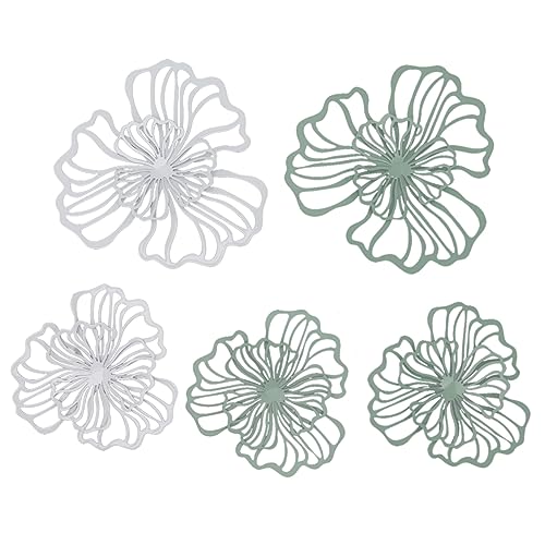 Décoration murale métal fleur 3D pour habiller un mur vide avec élégance - 2