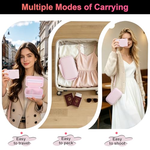 Funda rígida para cámara Sony ZV-1 color Rosado miniatura 3