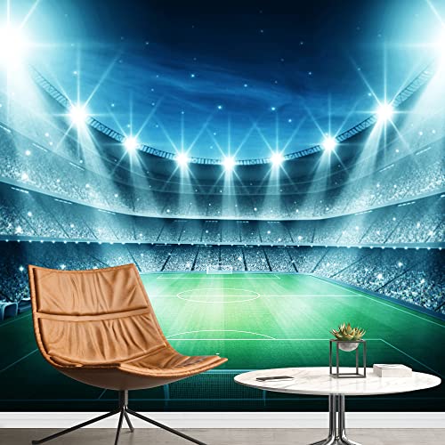 wall26 Removable Wall Sticker/Wall Mural Nighty Sky Blue Neon Light