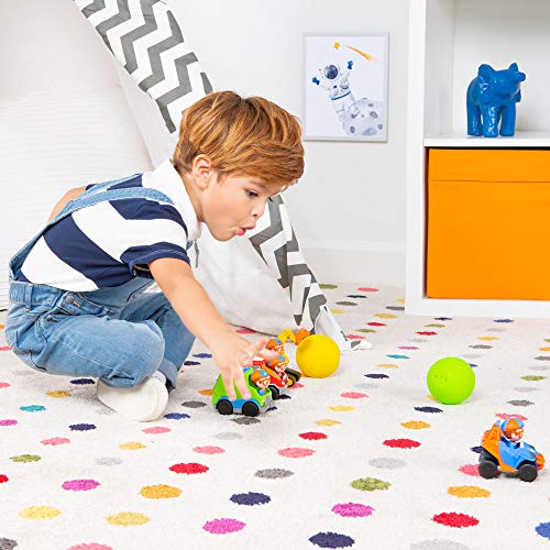 Blippi Mini Vehicles, Including Blippi Mobile And Garbage Truck, Each With A Character Toy Figure Seated Inside - Zoom Around The Room For Free-Wheeling Fun - Perfect For Young Children #TOP4