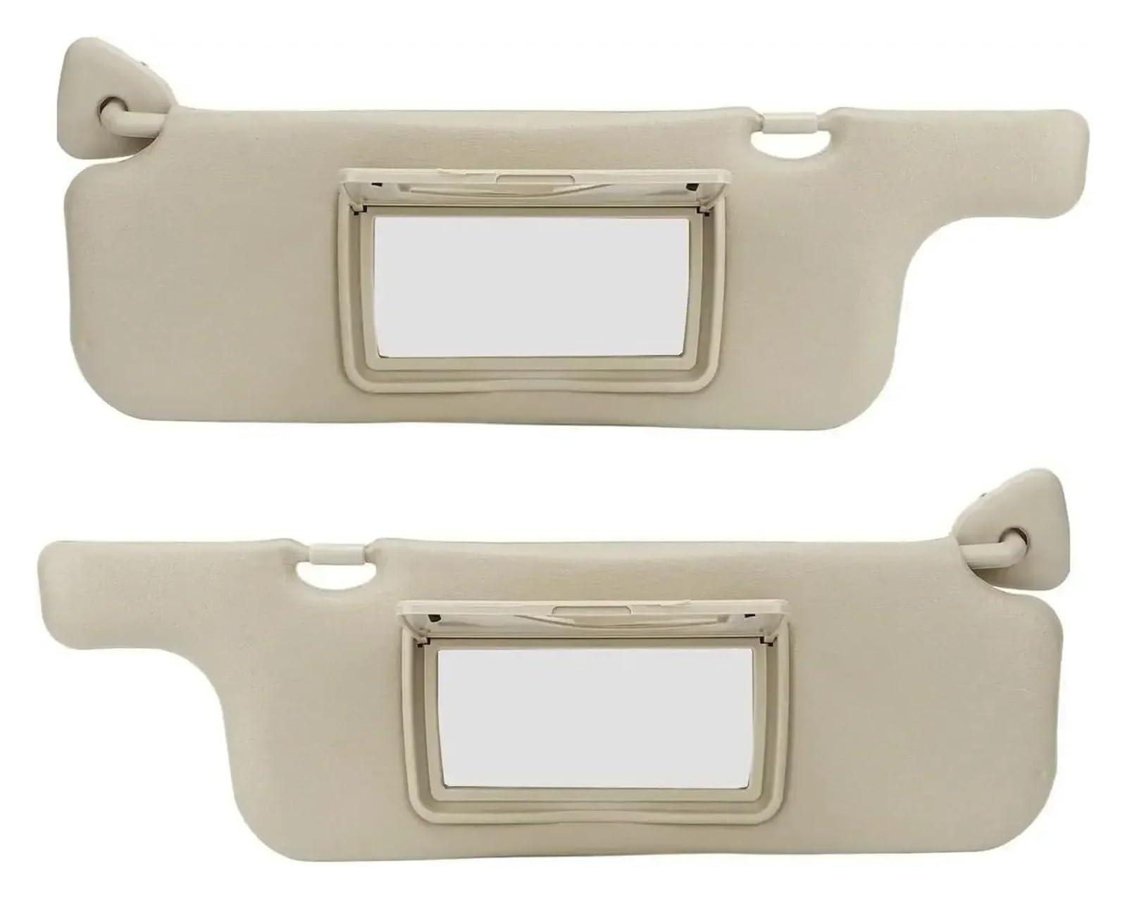 Pare-soleil Toyota Corolla 2001-2007 résistant au soleil avec miroir