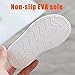 Zonkacen Infant Boys Girls Anti Skid Slip On Lovely Fashion Sport Shoes for Spring Autumn Jogging Hiking Camping Exercise Climbing Trekking Vacation Beige 6.5 Toddler