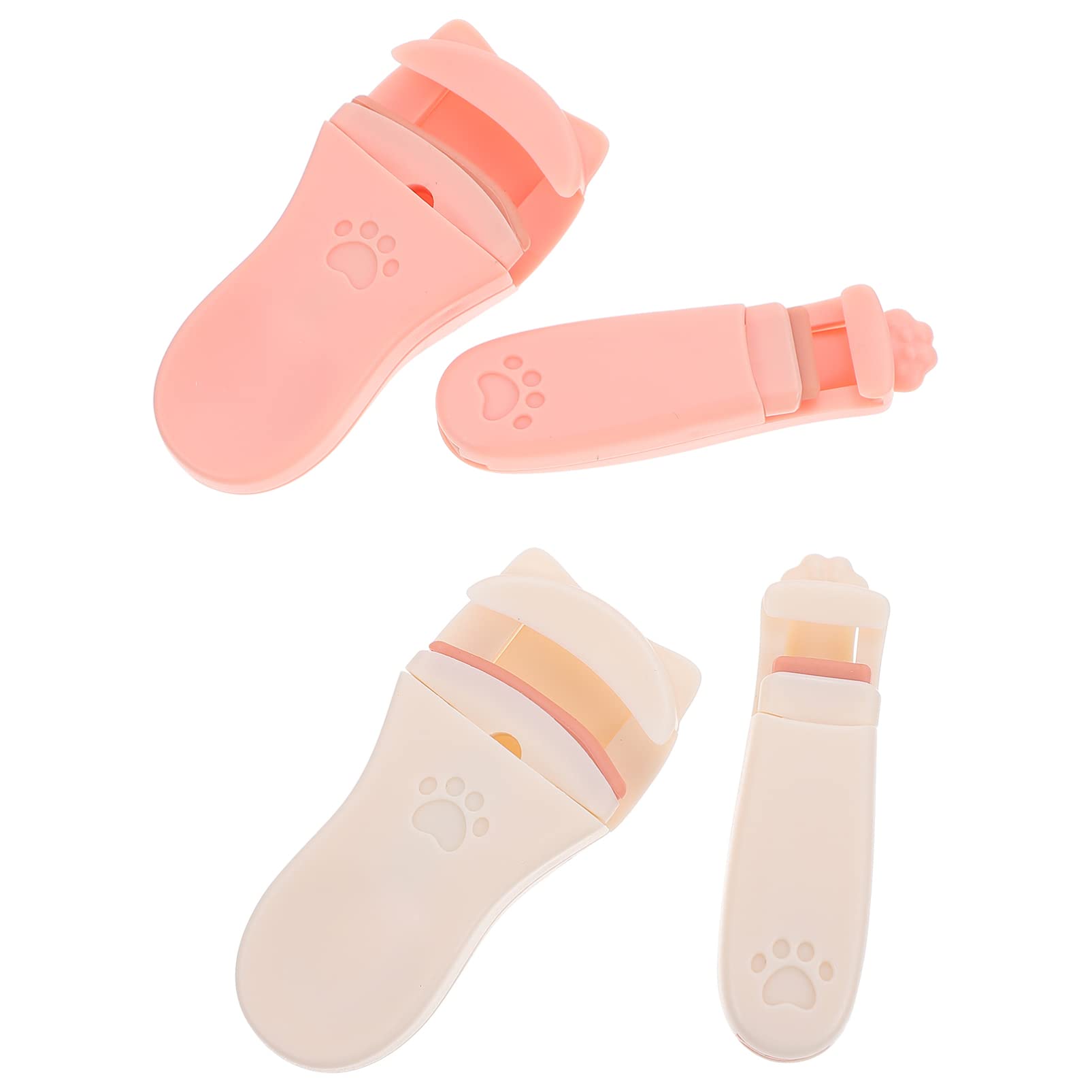 FRCOLOR 16pezzi Piegaciglia Portatili Larga Angolazione Strumenti Di Bellezza Per Trucco Degli Occhi Design Mini Per Curve Durature Delle Ciglia Pratico Per Donne e Ragazze