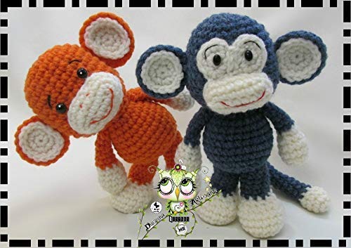monitos de lana a crochet
