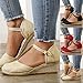 ZSpzx Closed Toe Platform Wedge Sandals for Women,Spring Shoes for Women,Comfortable Anti Slip Espadrilles Low Wedges Heel Sandals Adjustable Ankle Strap Dressy Casual Summer Shoes