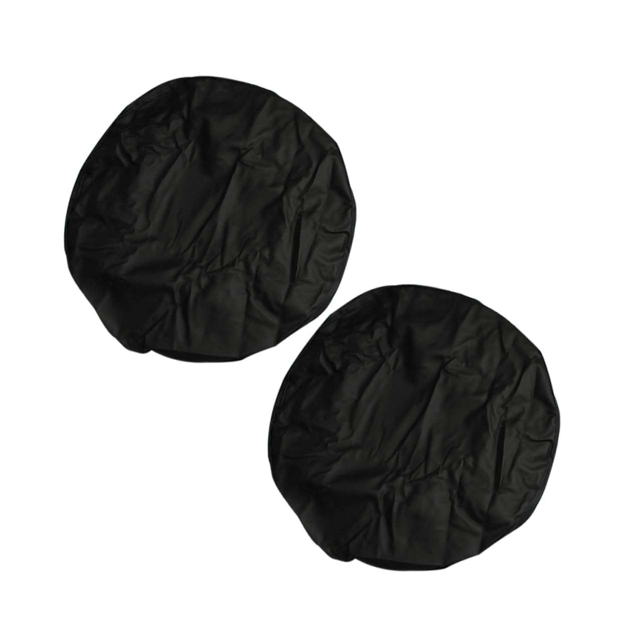 Gatuida 2 Copriruota di Scorta in Pvc, Protezione per Ruota di Ricambio, Copertura Rimovibile per Auto e Camper, Resistente ai Detriti, Nero