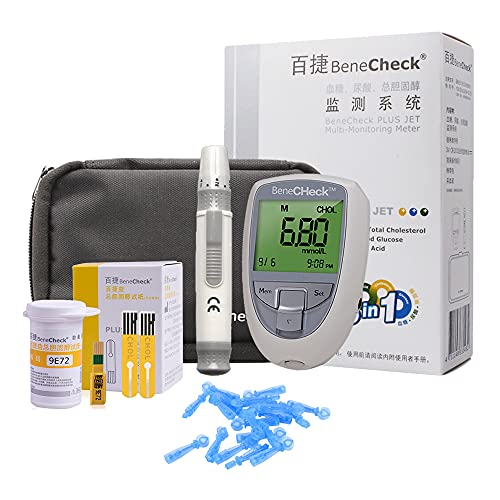 Multifunction Home Test Total Cholesterol Meter Total Cholesterol Test Meter Total Cholesterol Monitor Meter Kit