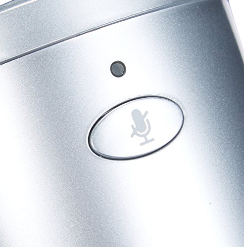 Amazon Basics - Mini-Kondensatormikrofon, Tischmikrofon, Silber – Bild 7