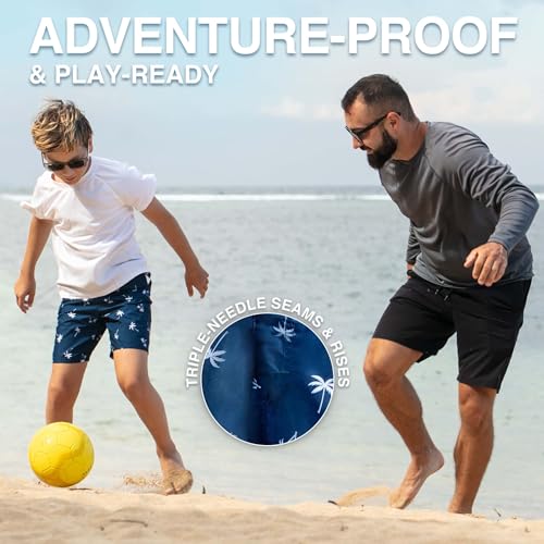 Image of Kanu Surf Boys' Avalon Quick Dry UPF 50+ Beach Swim Trunk