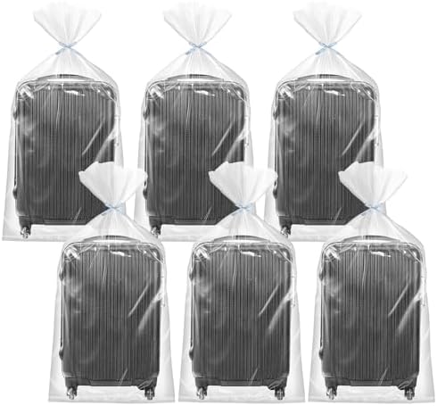 Extra Large Clear Plastic Storage Bags, 4Pcs 100×152cm Heavy Duty Storage Bag, Flat Large