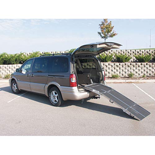 PVI Ramps Rear Door Van Multi-Folding Wheelchair Ramp, 8'L x 27"W - 40" (Folded Height)