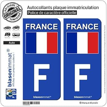 Autocollant Plaque Immatriculation Europe Sans Lettre - Arrondi Droite, Marque Zundapp, Neuf