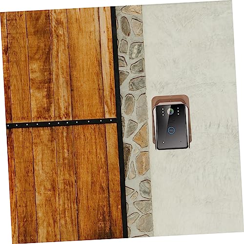 jojofuny Capa de chuva para máquina de controle de acesso campainha tampa da máquina de atendimento