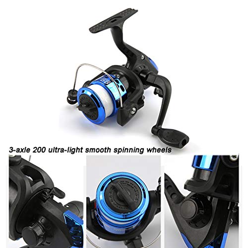 Vishengel Hengel Kit Carbon Fiber Hengel en Spoel Combo hengel pole telescopische Portable Anti-slip handvat for vissers Sea Hengelcombinaties (Size : 2.7m) - Image 5