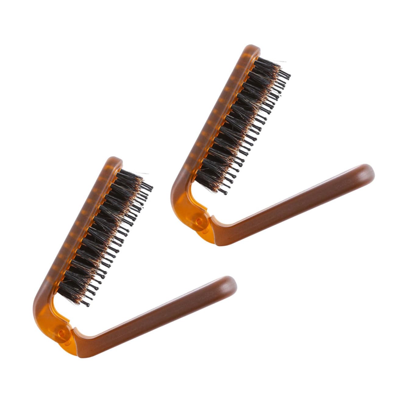 FOMIYES 8stücke Faltbare Reisehaarbürste Tragbarer Haarkamm Für Styling Ergonomisches Design Für Unterwegs Für Glattes Und Lockiges Haar Unisex Kompakte