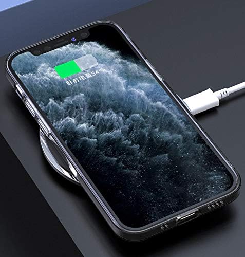 Oli Custodia in Silicone trasparente compatibile con iPhone 11 con protezione per fotocamera Clear