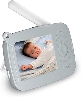 Silicone Case for Infant Optics DXR-8 Video Baby Monitor 3.5" Display Only (Not Compatible with DXR-8 PRO) (Grey)
