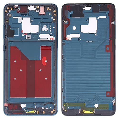 Cadre châssis LCD pour Huawei Mate 20 avec boutons latéraux bleu
