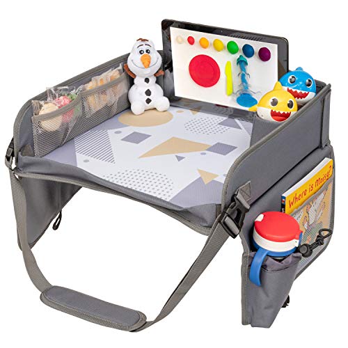 JiniKids Travel Tray - Activity Lap Play Tray - Car seat Desk