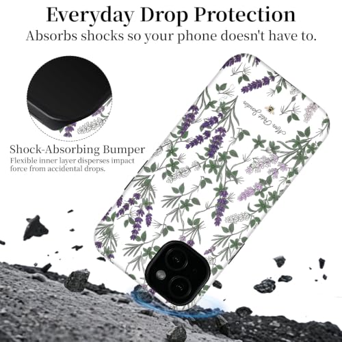 Coque iPhone 14 Plus lavande anti-rayure fine compatible aimant - 5