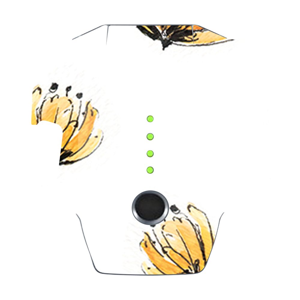 MightySkins Skin Compatible with DJI Mavic Pro Battery - Yellow Poppy | Protective, Durable, and Unique Vinyl Decal wrap Cover | Easy to Apply, Remove, and Change Styles | Made in The USA