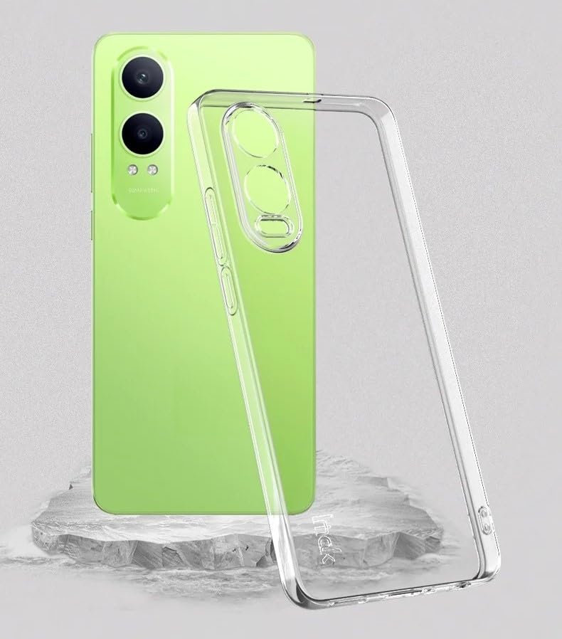 Image of REALCASE Silicone for OnePlus Nord CE 4 Lite 5G Back Cover Case, Scratch Resistant Protective Crystal Clear Transparent Shock Proof Bumper Back Cover Case for OnePlus Nord CE 4 Lite 5G