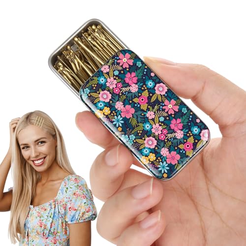 Blonde Bobby Pins Pain-Free Hair Clips Best Size 2in for Women and Girls (Golden -01)