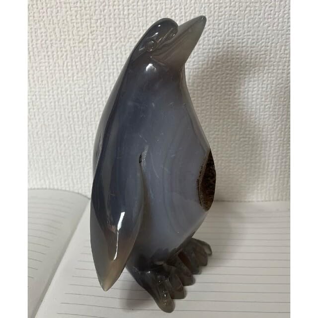 Amazon.co.jp: ペンギンのジオード トレジャー瑪瑙 アゲート 彫刻 Amazon.co.jp: ペンギンのジオード トレジャー瑪瑙 アゲート 彫刻