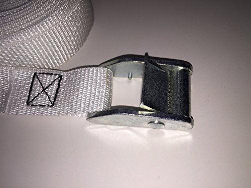 image for SGT KNOTS Polyester Webbing Twin Bed Connector - Metal Buckle King Bed