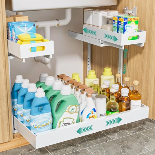 HG PLVTII Organizador Bajo Fregadero Ajustable