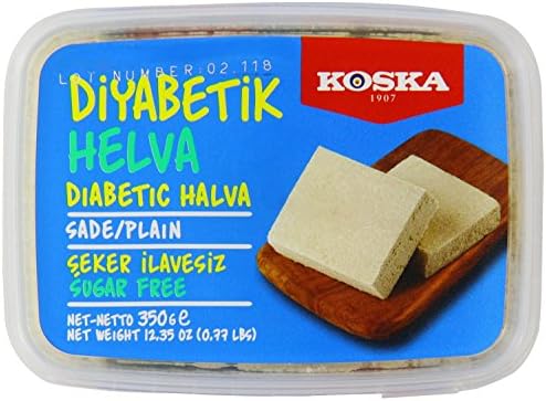 'NEW" Imported Natural Sugar Free Tahin Halva 350g
