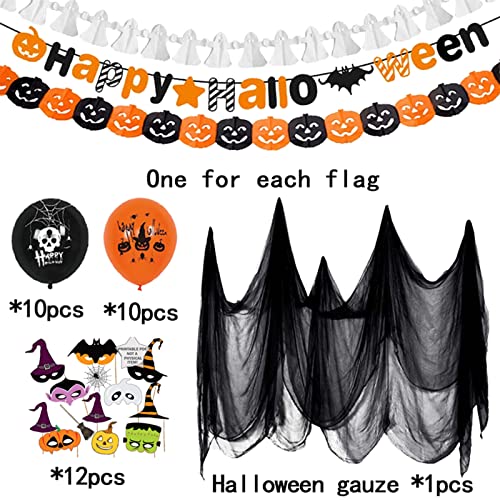 Halloween Decorazione Kit, Kuaikely Happy